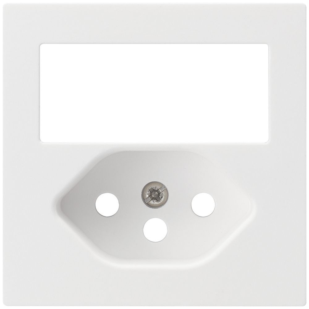 Placca frontale kallysto bianco per combinazione grd.I interruttore +T13