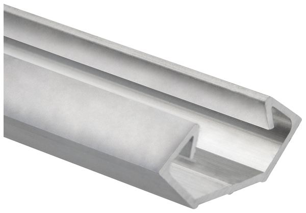 Profilé d'angle DOTLUX type 8 2000mm, pour bandes LED jusqu'à 11mm
