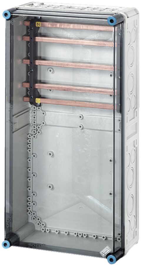 Gehäuse Hensel Mi, 300×600mm, Sammelschiene 250A, 5-polig