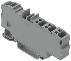 Borne de passage WAGO Contact TOPJOB S 1×6/6×1.5mm² gris