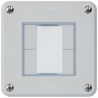 UP-Taster robusto A KNX 4× s/e-link hellgrau