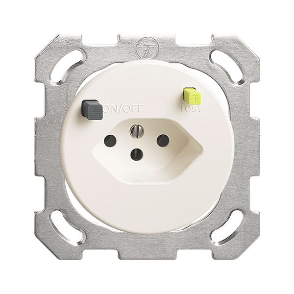 Prise ENC FH T13 FI 30mA PM, blanc