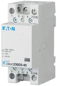 REG-Schütz Eaton CMUC230/25-04 195.5…253VUC 4Ö 25A Brummfrei 2TE