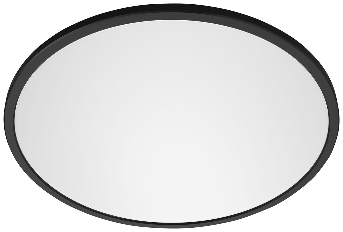 LED-Deckenleuchte Philips SceneSwitch 18W 1500lm 2700K IP20 DIM Ø300mm schwarz