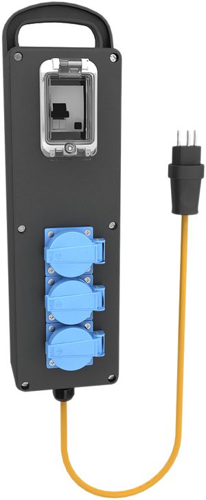 Distributore gomma Bals EVGB 1500 3×T23+FI/LS 25A 30mA