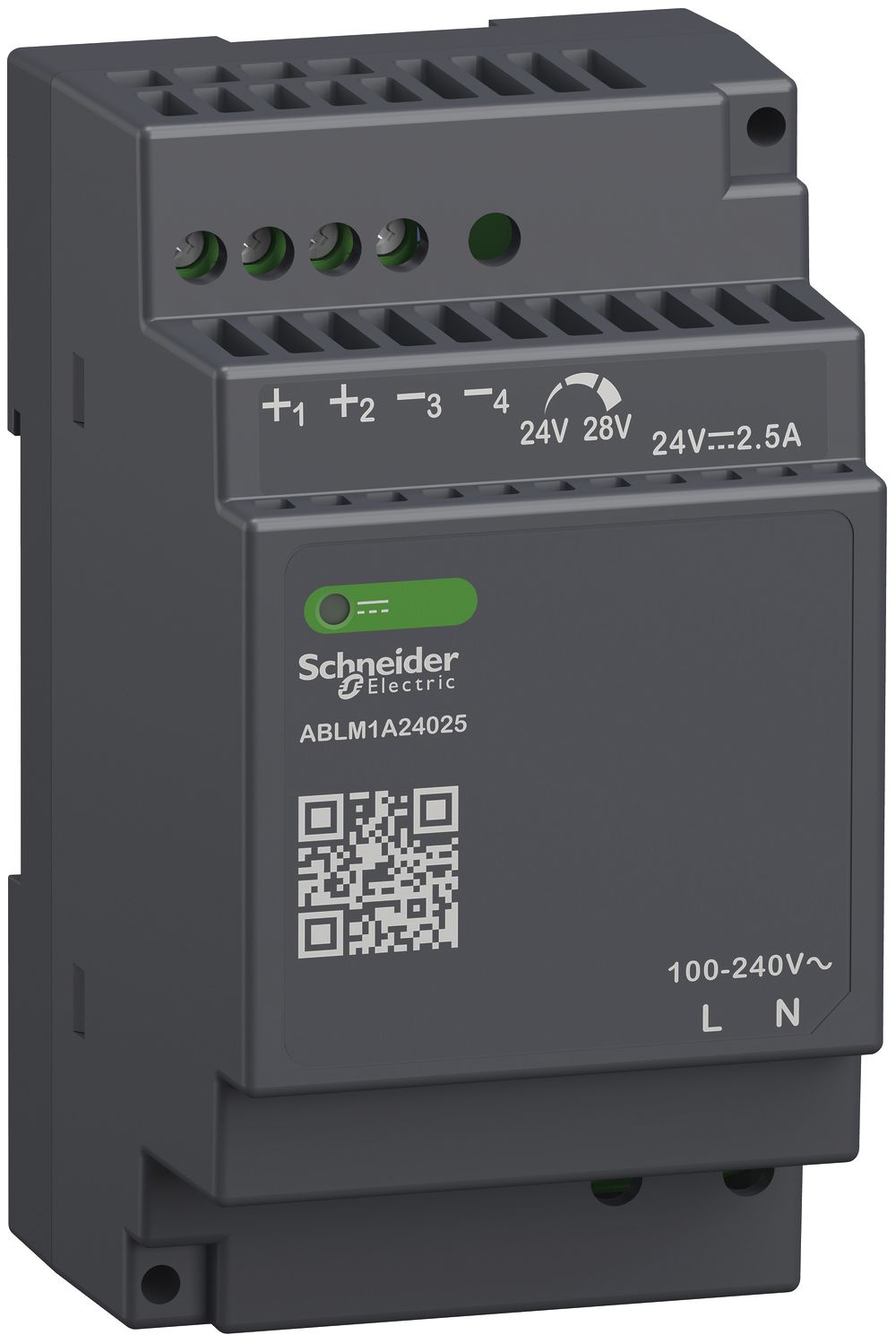 Spannungsversorgung SE MODULAR, getaktet, 100…240VAC, 24VDC, 2.5A, 60W
