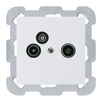 Prise pour antenne ENC R/TV-Données kallysto B 2GHz 11db blanc