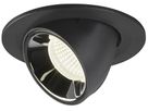 EB-LED-Downlight SLV NUMINOS GIMBLE S, 8.6W 250mA 750lm 4000K 40° sz/chr
