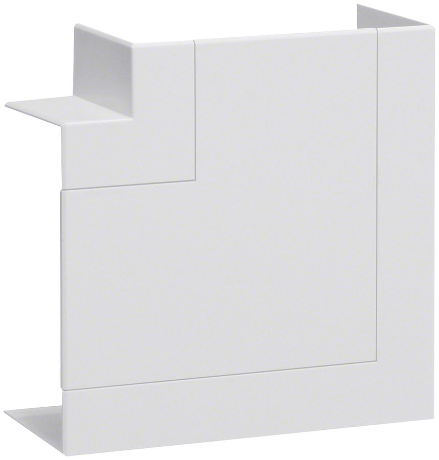 Angle plat tehalit BR 68×130mm couvercle 80mm sans halogène blanc trafic