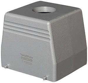 Steckergehäuse Walther PROCON T718332, Gewinde 1×M32, H=80mm, Al