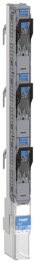 Barre de commutation HPC Hager FV+ NH00 1P 160A 690V 100kA raccordement à vis