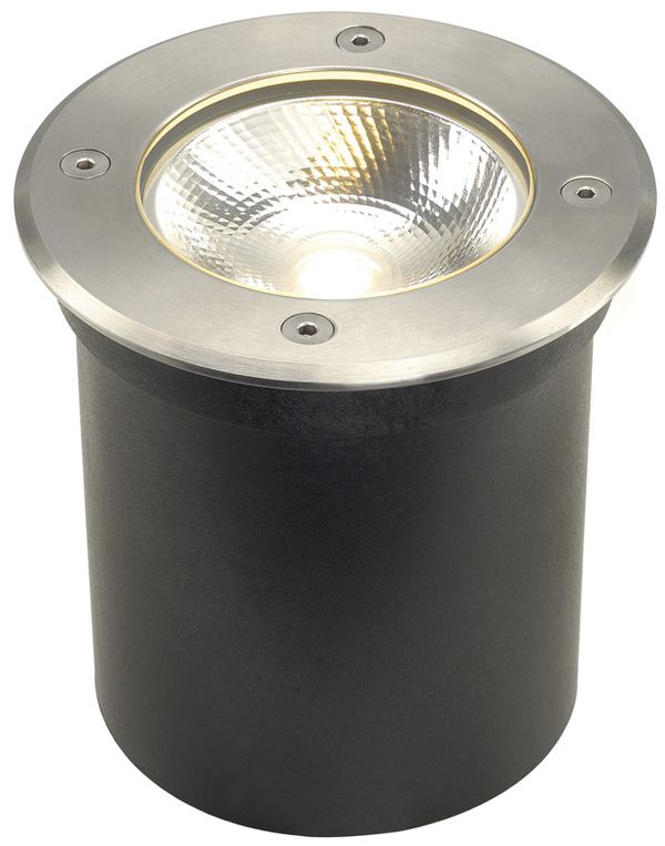 EB-LED-Bodenleuchte SLV ROCCI 6W 580lm 3000K rund IP67 Edelstahl