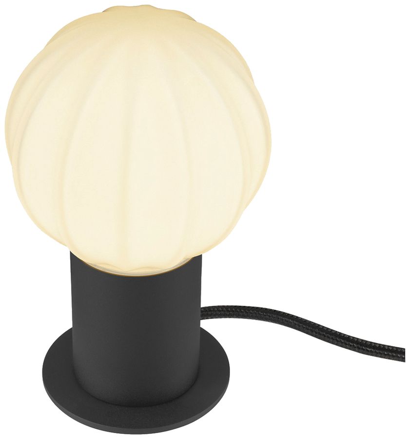 Lampada da tavolo SLV VARYT E14 1×6W interruttore Ø90×90mm nero