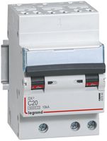 Leitungsschutzschalter Legrand C 3P 6A 6000A/10kA Steckanschl.