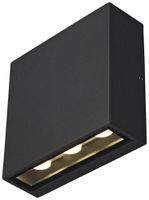 Applique LED SLV BIG QUAD UP/DOWN 8.2W 640lm 3000K 30° IP54 antracite