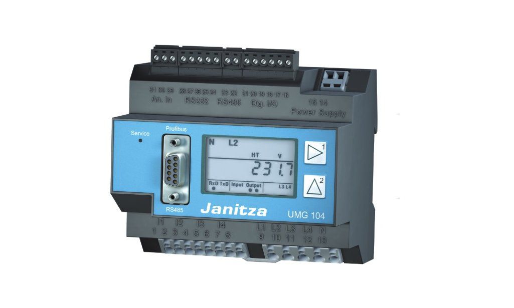 Janitza UMG 104 230B Power Analyser