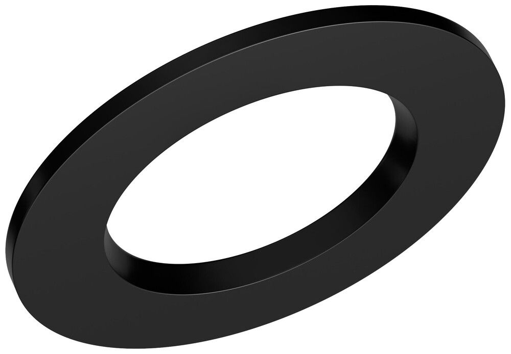 Abdeckring LEDVANCE DL CMFT EXT Ø140mm Aluminium schwarz