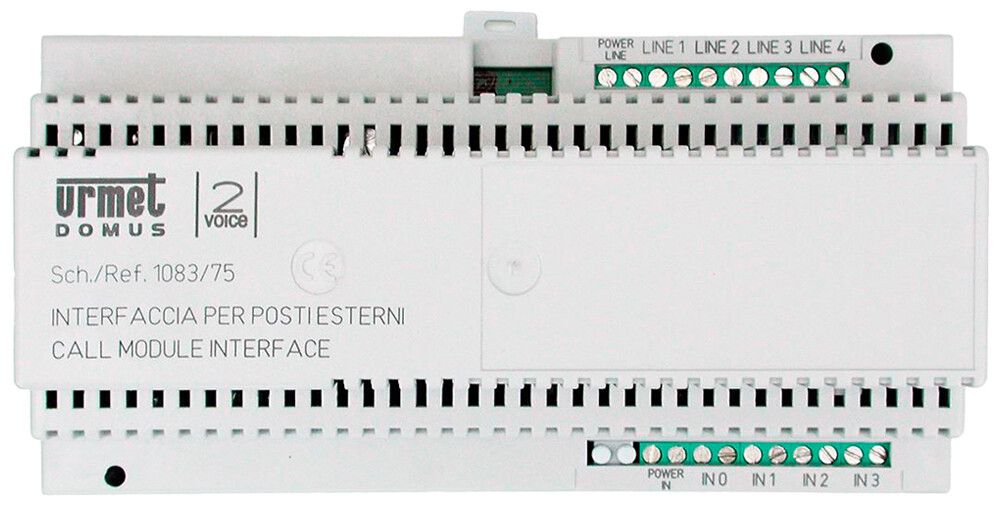 Interfaccia AMD Urmet, per 2VOICE, per modulo esterno