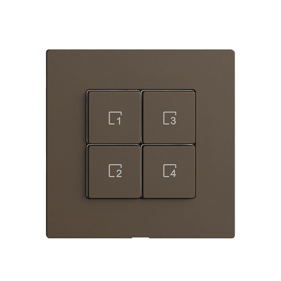 Poussoir scène 4 scènes/4T Edue Wiser coffee