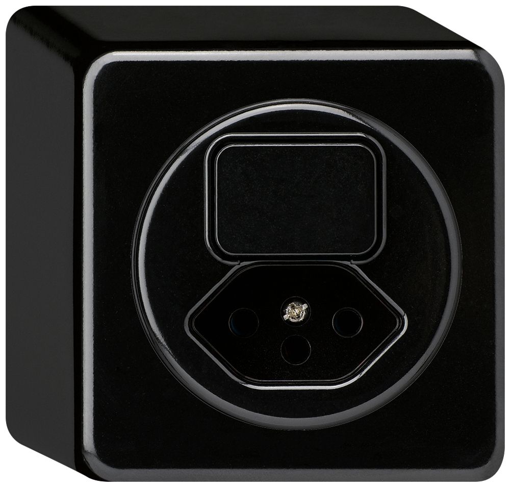 AP-Kombination I basico LR+Typ 13 Phasenanschnitt 20…400W/VA schwarz