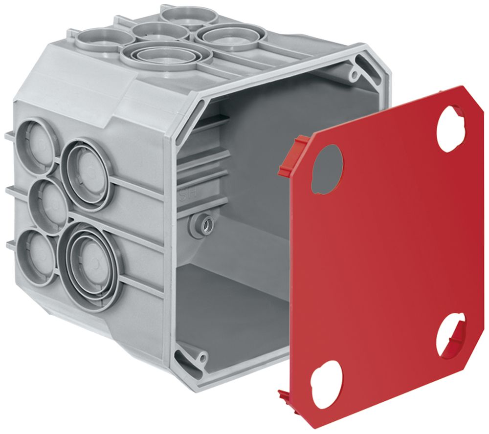 UP-Abzweigdose HSB Grösse 3 115×115×90mm GDP bei 850°C halogenfrei