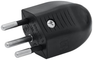 Stecker Steffen T12 schwarz