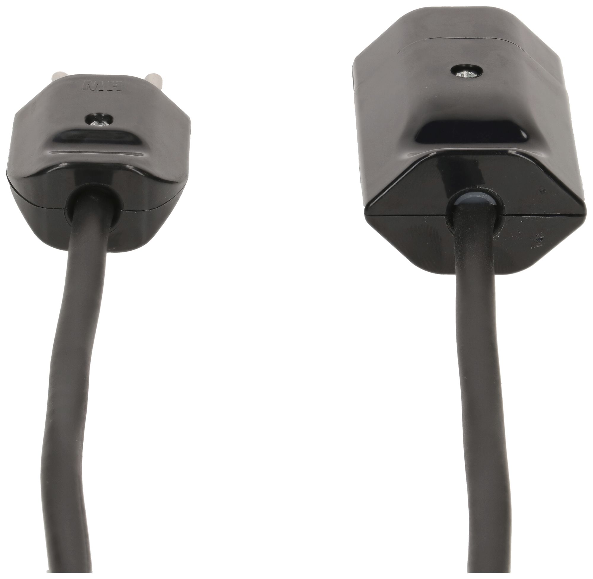 Cavo di prolunga MAX HAURI Td 3×1mm² 1m nero spina T12/13