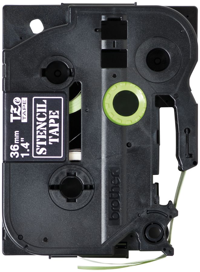 Cassetta nastro stencil Brother STE-161 36mm×3m, nero