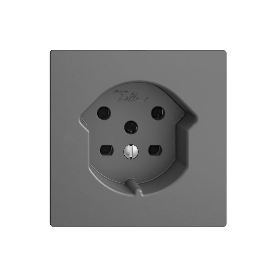 Prise ENC EDIZIOdue T15 gris foncé