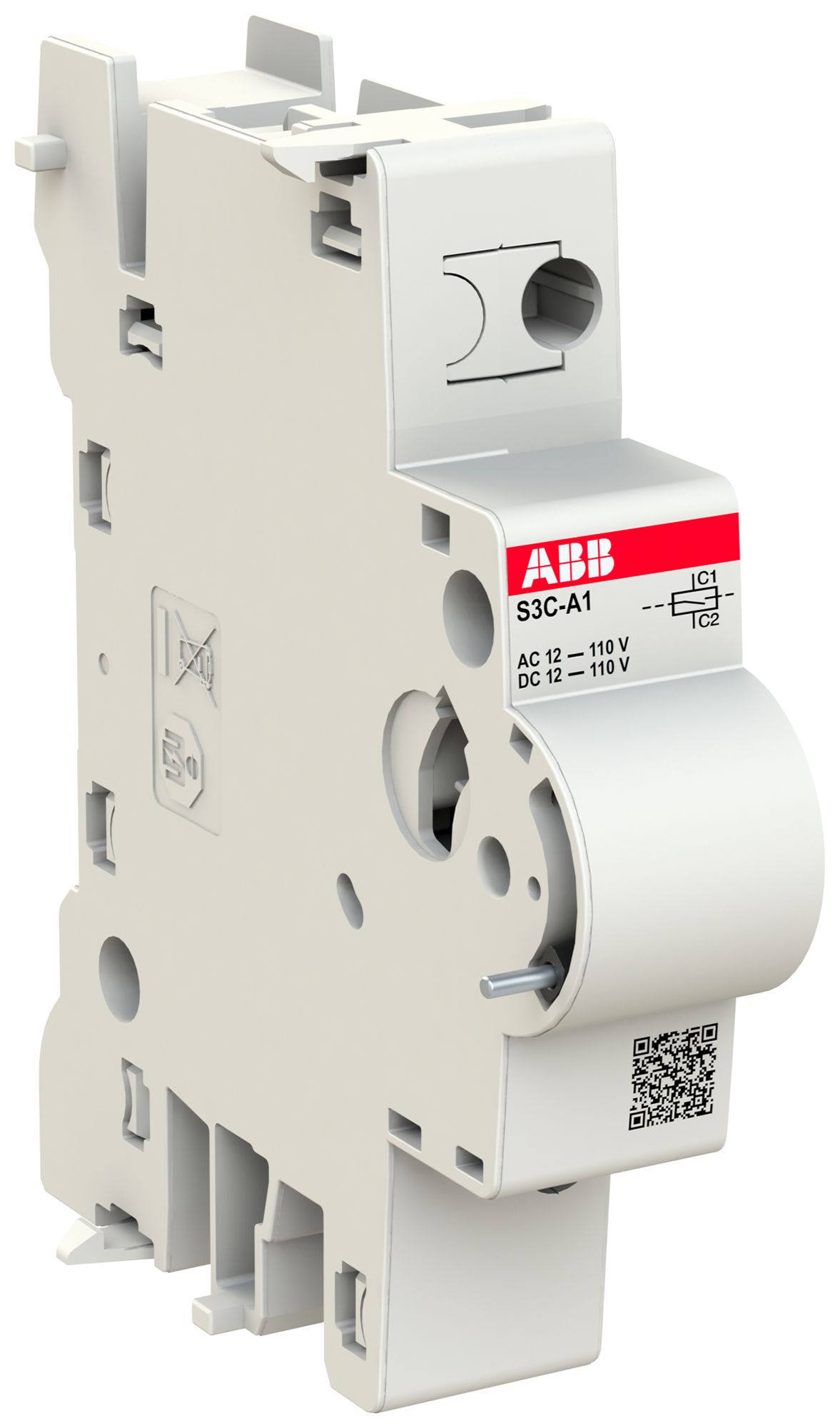 Arbeitsstromauslöser ABB pro M compact S3C-A1 12…110V 1TE rechts
