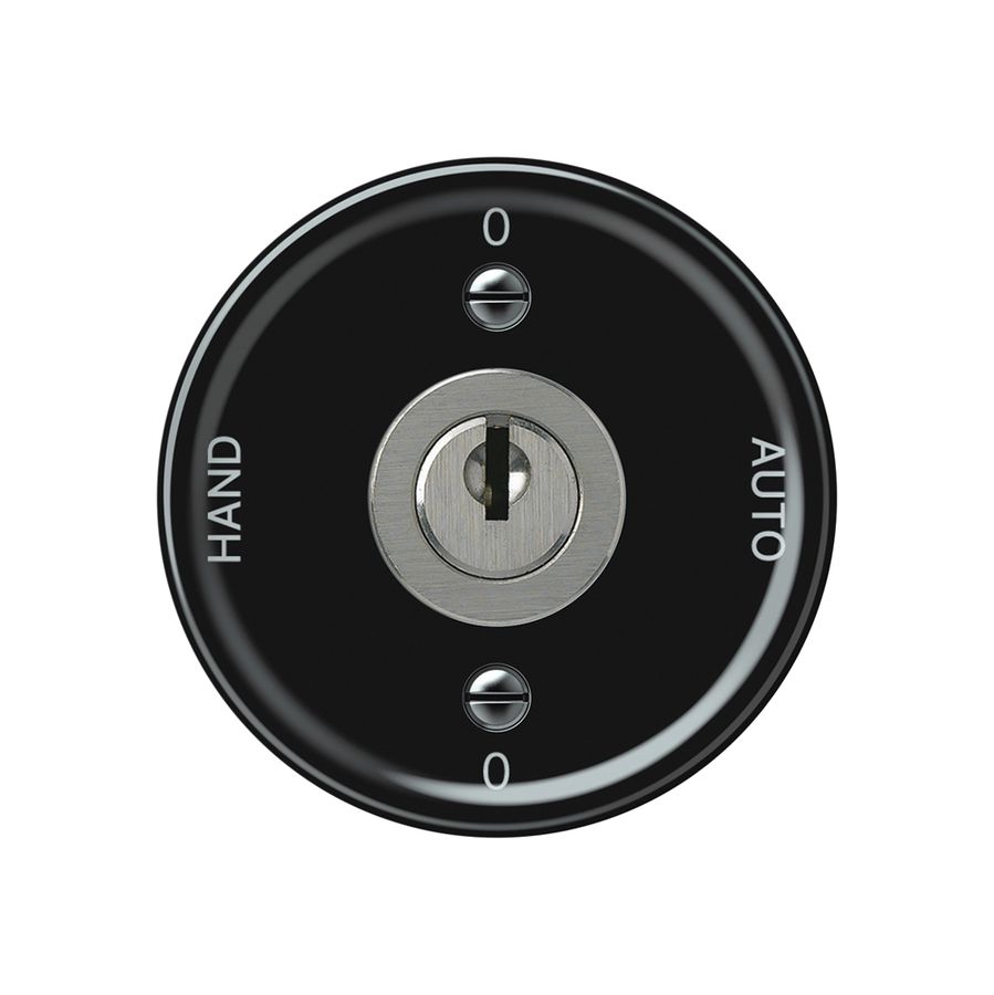 Interruttore a chiave origin commutatore 2/1L 16A 250V 0-AUTO-0-HAND 60×60mm ne