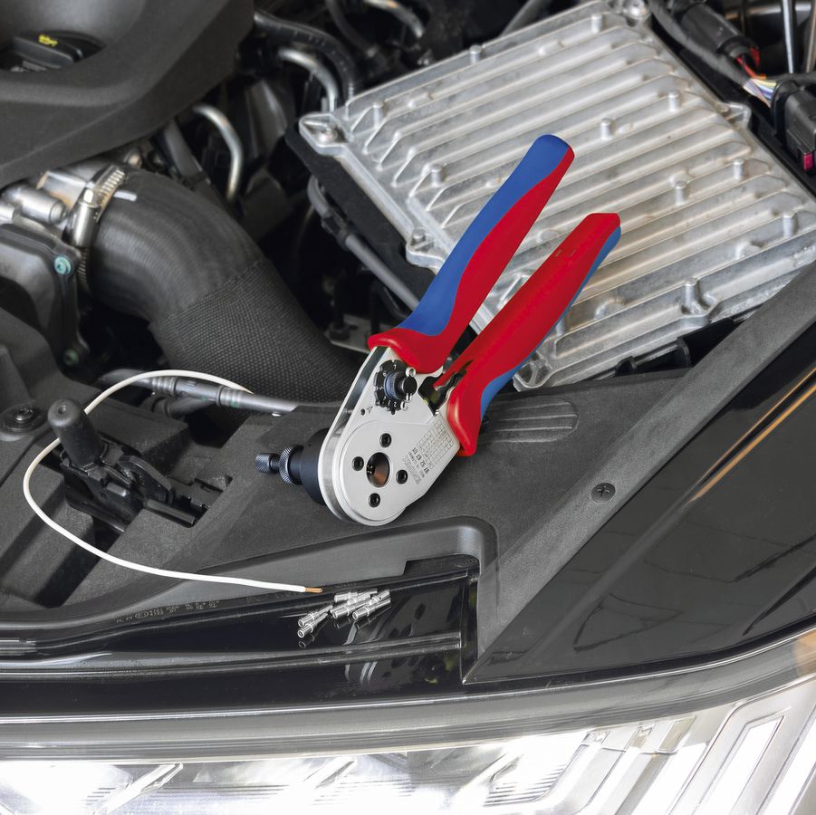 Crimpzange KNIPEX für DT-Kontakte 0.35…3mm²