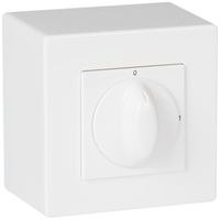 AP-Drehschalter ATO 1/1L weiss 0-1-2-1+2