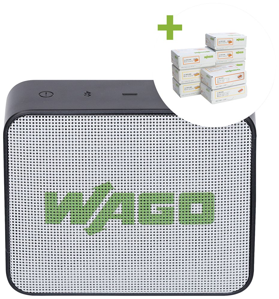 Verbindungsklemmen Profi-Set WAGO Contact COMPACT m.BT-Speaker JBL