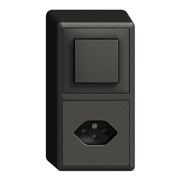 Combinazione AP EDIZIOdue 3/1P+T13 nero