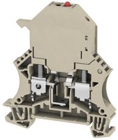 Borne fusible Weidmüller WSI /LD 250AC LLC connexion à vis 6mm² TS35 beige