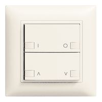 Stazione INC centrale/sec.ON-OFF motore ZEP 2c/2t EDIZIOdue bianco