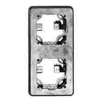 Montagerahmen Gr.II-II Al natur 106×206mm