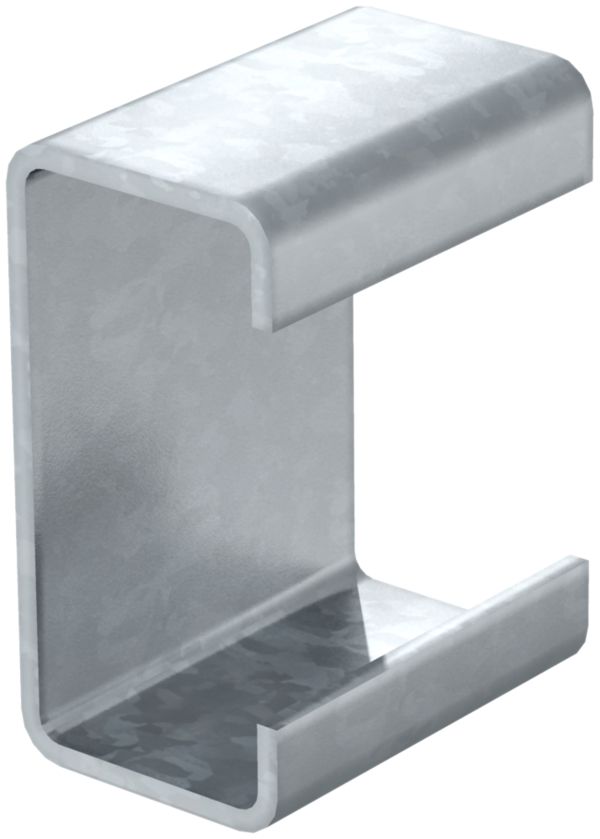 Pièce d'écartement Bettermann DSK 61 pour profilé US7 zinguée à chaud immersion