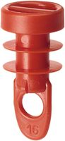 Dichtungszapfen Combi-Plus M16 Kunststoff Polyethylen (PE) rot
