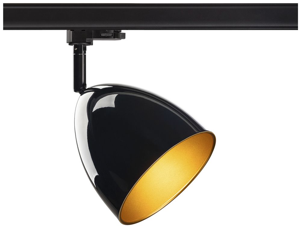 Strahler SLV PARA CONE GU10 25W 3 Phasen Ø135mm schwarz