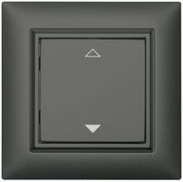 AP-RF-Taster ALADIN EnOcean EDIZIOdue, 1-fach, dunkelgrau, V/Λ