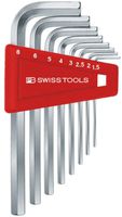 Stiftschlüssel-Satz PB 210 H-8 1.5, 2, 2.5, 3, 4, 5, 6, 8