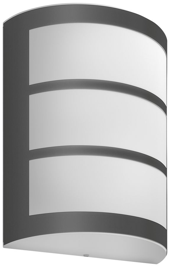 Applique LED Philips Python 6W 500lm 4000K IP44 antracite