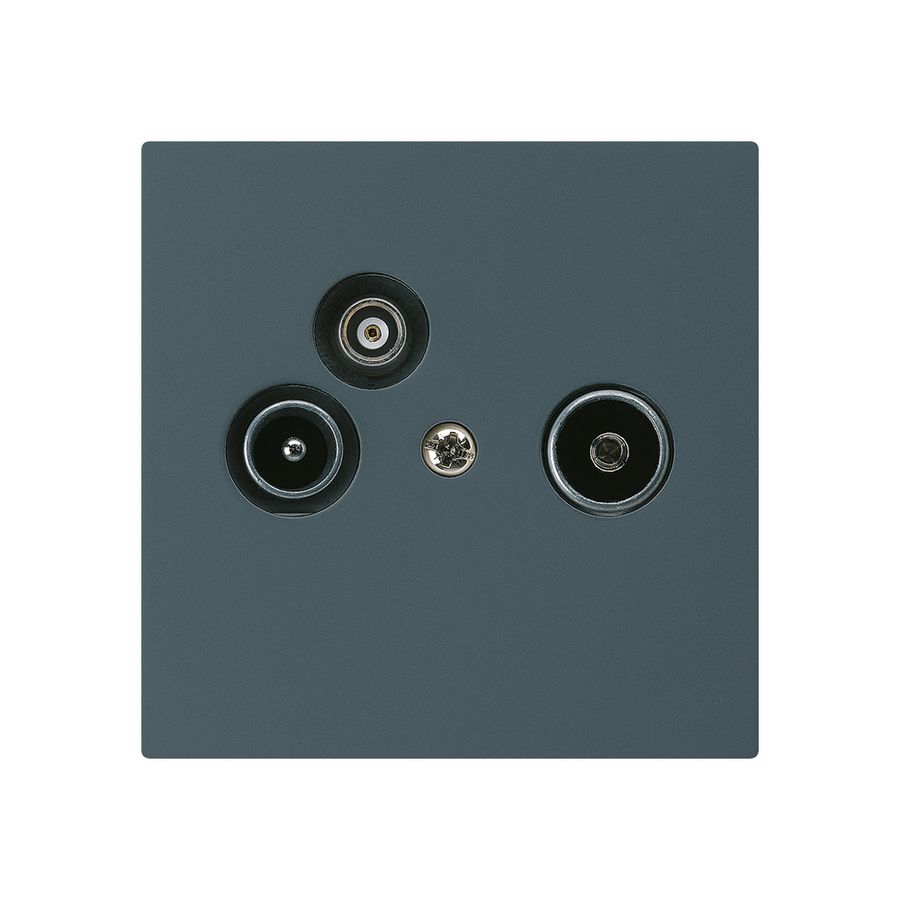 Antennendose R/TV-Daten kallysto A 2GHz 4dB anthrazit