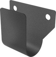 Universalhalter für Ladekabel Anschraubbar / Farbe: graphitgrau