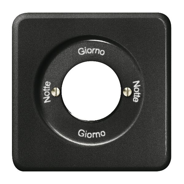 Kit front. Notte-Giorno-Notte-Giorno per interr.a chiave nero