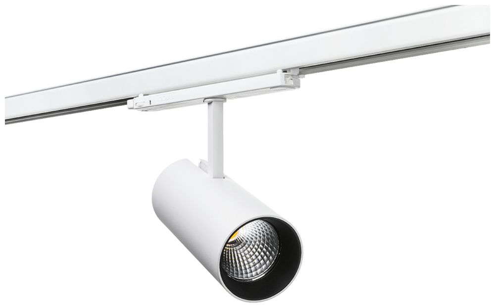 Spot LED SG Tube Pro 41W 3620lm 930 35° DALI AD3PH Ø92×220mm blanc