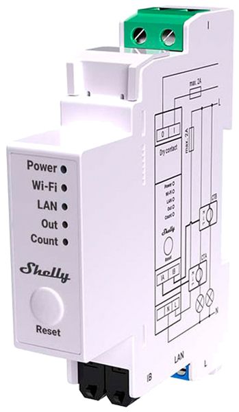 Compteur d'énergie AMD Shelly Pro EM-50 1L achat/livraison 1UM