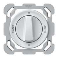 UP-Drehschalter origin Umschalter 2/1L 16A 250V 0-AUTO-0-HAND 77×77mm weiss